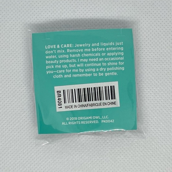 Origami Owl Lavender Wrap Bracelet - Picture 2 of 2